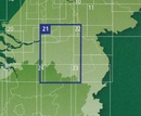 Fietskaart 21 Regio Fietsknooppuntenkaart Noord Brabant midden | ANWB Media