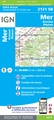 Wandelkaart - Topografische kaart 2121SB Mer | IGN - Institut Géographique National