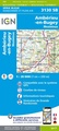 Wandelkaart - Topografische kaart 3130SB Ambérieu-en-Bugey | IGN - Institut Géographique National