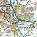 Wandelkaart - Topografische kaart 155 Landranger Bury St Edmunds, Sudbury & Stowmarket | Ordnance Survey