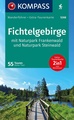 Wandelgids 5268 Kompass Wanderführer Fichtelgebirge mit Naturpark Frankenwald und Naturpark Steinwald | Kompass