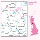 Wandelkaart - Topografische kaart 078 Landranger Nithsdale & Annandale, Sanquhar & Moffat | Ordnance Survey