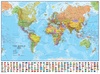 Wereldkaart 66P-mvlE Politiek, 136 x 100 cm | Maps International