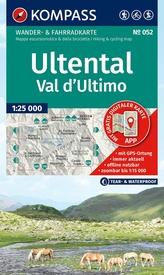 Wandelkaart 052 Ultental - Val d'Ultimo | Kompass