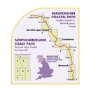 Wandelkaart Northumberland Coast Path and Berwickshire Coastal Path | Harvey Maps
