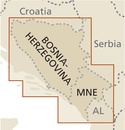 Wegenkaart - landkaart Bosnië Herzegovina & Montenegro | Reise Know How