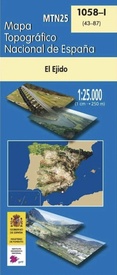 Topografische kaart 1058-I El Ejido | CNIG - Instituto Geográfico Nacional
