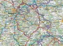 Wegenkaart - landkaart Deutschland Süd - Zuid Duitsland | High 5 Edition