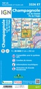 Wandelkaart - Topografische kaart 3326ET Champagnole | IGN - Institut Géographique National
