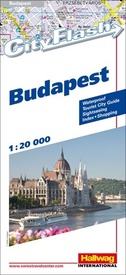 Stadsplattegrond City Flash Budapest - Boedapest | Hallwag