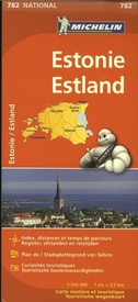Wegenkaart - landkaart 782 Estland | Michelin
