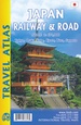 Wegenatlas -   Travel Atlas Japan - railway and roadatlas | ITMB
