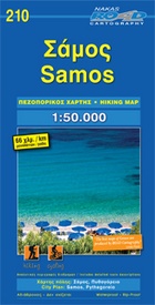 Wandelkaart 210 Samos | Road Editions
