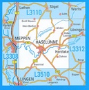 Topografische kaart L3310 Haselünne | LGL Niedersachsen