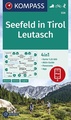 Wandelkaart 026 Seefeld in Tirol - Leutasch | Kompass
