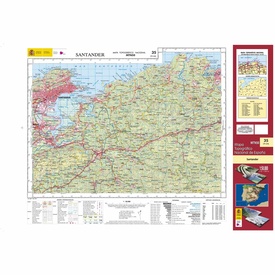 Topografische kaart 35 MT50 Santander | CNIG - Instituto Geográfico Nacional1