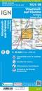 Wandelkaart - Topografische kaart 1826SB Vouneuil-sur-Vienne, Archigny, Jaunay-Clan | IGN - Institut Géographique National