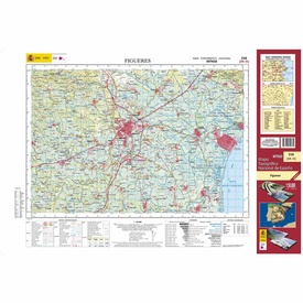 Topografische kaart 258 MT50 Figueres | CNIG - Instituto Geográfico Nacional1