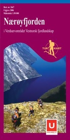 Wandelkaart 2667 Turkart Naeroyfjorden | Nordeca