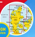 Wegenkaart - landkaart Denemarken West | Marco Polo