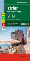 Istrië - Pula - Opatija - Koper + fietsroutes