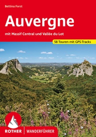 Wandelgids 246 Auvergne en Massif Central - Vallée du Lot | Rother Bergverlag