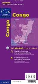 Wegenkaart - landkaart Kongo - Congo | IGN - Institut Géographique National
