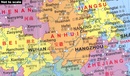 Wegenkaart - landkaart China Administrative Map | Gizi Map