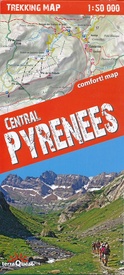 Wandelkaart Trekking map Central Pyrenees - Pyreneeën | TerraQuest