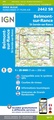 Wandelkaart - Topografische kaart 2442SB Belmont-sur-Rance, St-Sernin-sur-Rance | IGN - Institut Géographique National