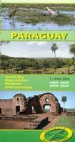 Wegenkaart - landkaart Paraguay | Mapas Naturismo