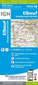 Topografische kaart - Wandelkaart 1912SB Elbeuf | IGN - Institut Géographique National