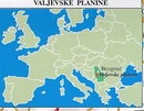 Wandelkaart Valjevske planine - mountain range | GeoSrbija