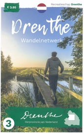 Wandelknooppuntenkaart 3 Wandelnetwerk Drenthe Midden-Drenthe | Recreatieschap Drenthe