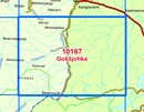 Wandelkaart - Topografische kaart 10167 Norge Serien Gossjohka | Nordeca