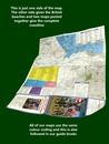 Historische Kaart Major & Mrs Holt's Battle Map of The Normandy D-Day Landing Beaches | Pen and Sword publications