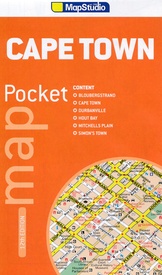 Stadsplattegrond - Wegenkaart - landkaart Pocket map Kaapstad - Cape Town | MapStudio