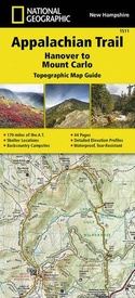 Wandelgids 1511 Topographic Map Guide Appalachian Trail – Hanover to Mount Carlo | National Geographic