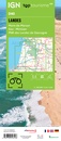 Fietskaart - Wegenkaart - landkaart D40 Top D100 Landes | IGN - Institut Géographique National
