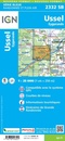 Wandelkaart - Topografische kaart 2332SB Ussel | IGN - Institut Géographique National