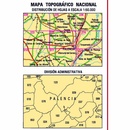 Topografische kaart 273 MT50 Palencia | CNIG - Instituto Geográfico Nacional1