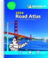 Road Atlas USA Canada Mexico 2024 | A4-Formaat | Ringband
