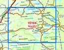 Wandelkaart - Topografische kaart 10104 Norge Serien Nordli | Nordeca