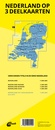 Wegenkaart - landkaart Wegenkaart Nederland Set Noord-Midden-Zuid | ANWB Media