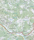 Wandelkaart Bjelasica Komovi Nationaal park | Geokarta
