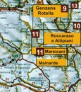 Wandelkaart - Topografische kaart 10 Abruzzen - Altipiani maggiori d`Abruzzo | Edizione il Lupo
