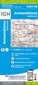 Wandelkaart - Topografische kaart 2404SB Armentieres - Hazebrouck | IGN - Institut Géographique National