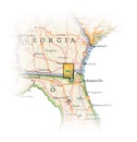 Wandelkaart 795 Okefenokee National Wildlife Refuge /GA | National Geographic