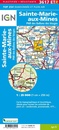 Wandelkaart - Topografische kaart 3617ETR Sainte-Marie-Aux-Mines | IGN - Institut Géographique National Wandelkaart - Topografische kaart 3617ET Ste-Marie-Aux-Mines | IGN - Institut Géographique National