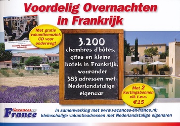 Accommodatiegids Voordelig overnachten in Frankrijk | Evron